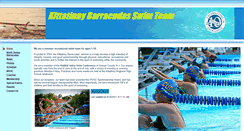 Desktop Screenshot of barracudasswimteam.org